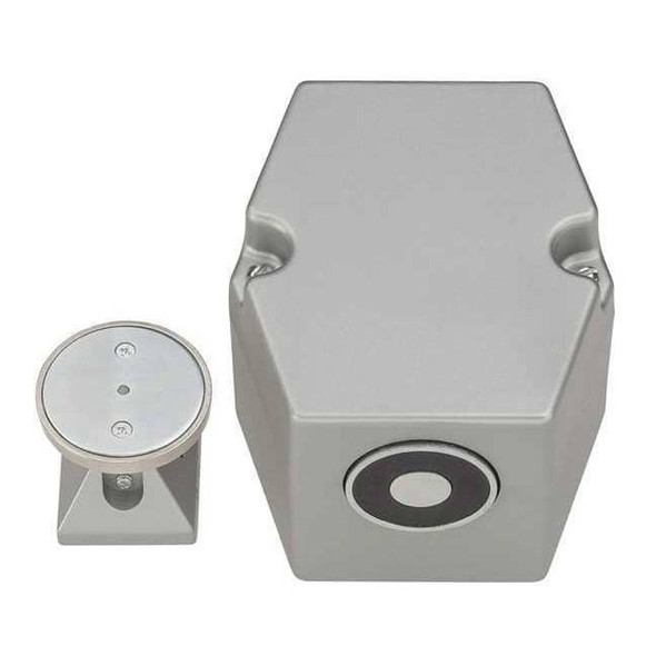 Lcn Electromagnetic Door Holder,Floor,35 lb. SEM7820 AL