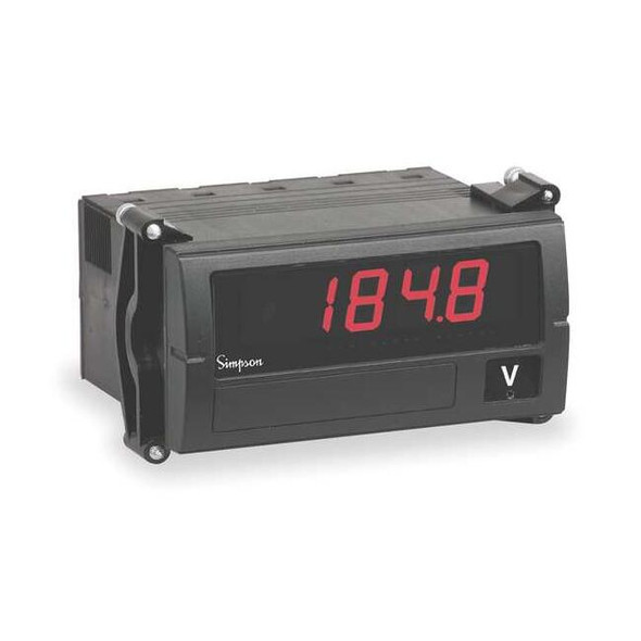 Simpson Electric Digital Panel Meter,DC Voltage F35-1-13-0