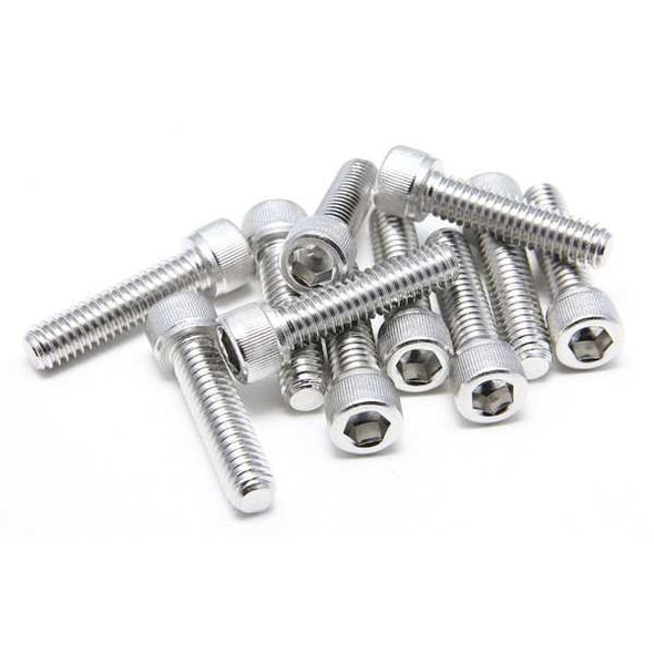 M5-0.80 Socket Head Cap Screw, Socket, NL-19 18-8 Stainless Steel, 16 mm Length, 100 PK