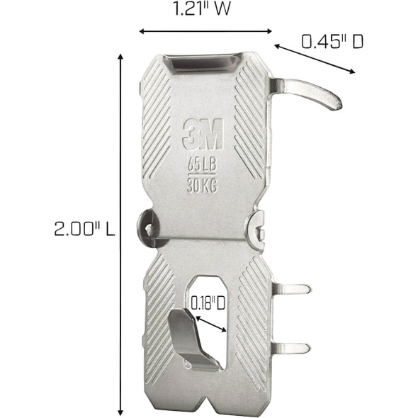 Claw 2ct 65lb Claw Hanger 3PH65M-2ES 241260