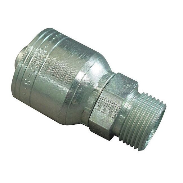 Eaton Aeroquip Crimp Fitting,3/4" I.D.,1-3/16",M,ORS 1AA12MR12