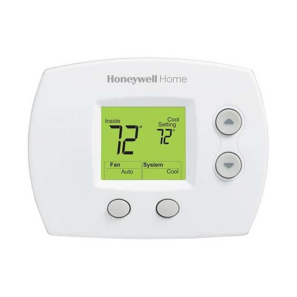 Low Voltage Thermostat, 1 H, 1 C, Hardwired/Battery, 20/30VAC