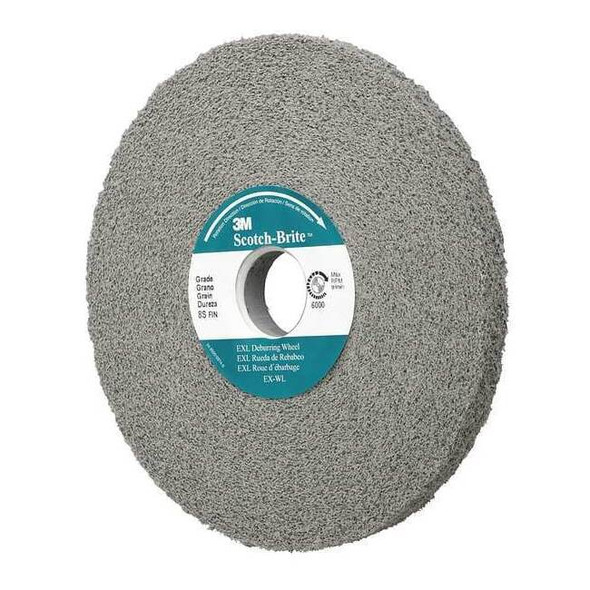Scotch-Brite Convolute Wheel, Deburring, 6x1/2x1, FN 7000136514