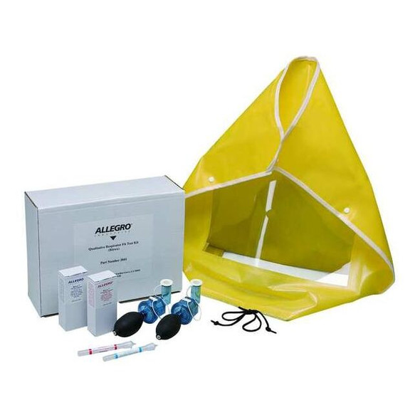 Allegro Industries Fit Testing Kit,2.5 cc,Includes Hood 2040