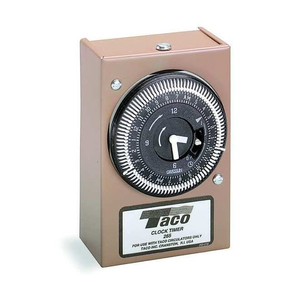 Taco Timer, In-Line Circulating Pumps, Steel 265-1