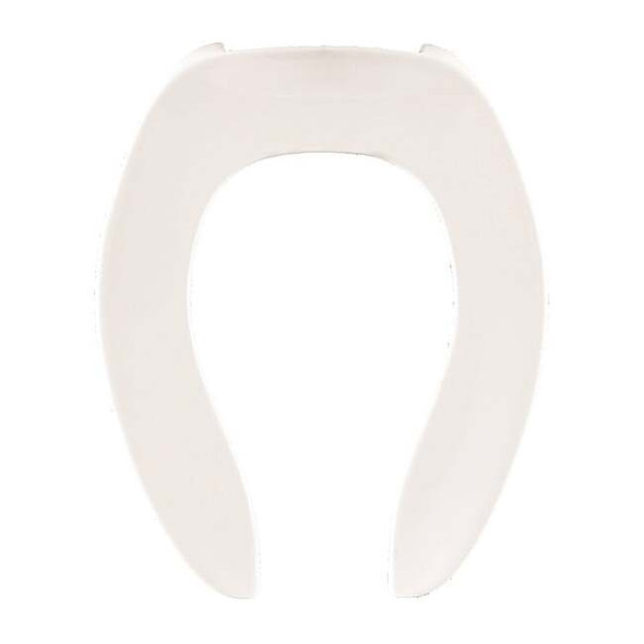 Centoco Toilet Seat Without Cover, Toilet Seat, Elongated, White AMFR500-001
