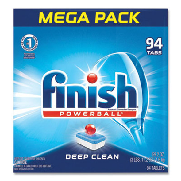 FINISH® Powerball Dishwasher Tabs, Fresh Scent, 94/Box 51700-97330