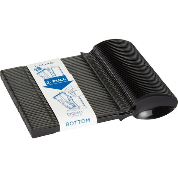 Dixie Spoon, Blk, Series T, Med, DUSSPT5, PK960 DUSSPT5