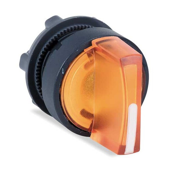 Schneider Electric ShortHandSelectSwtch,Illum,Org,2Pos,22mm ZB5AK1253 Schneider Electric ShortHandSelectSwtch,Illum,Org,2Pos,22mm ZB5AK1253