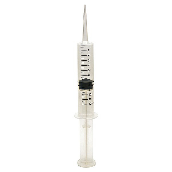 Globe Scientific Syringe,12 mL,Straight/Curved Trans,PK50 159012