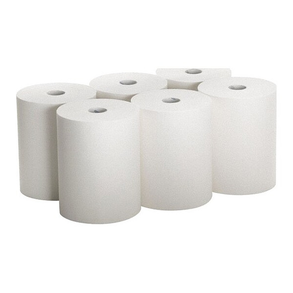 Georgia-Pacific Paper Towel Roll,800,White,89490,PK6 89490