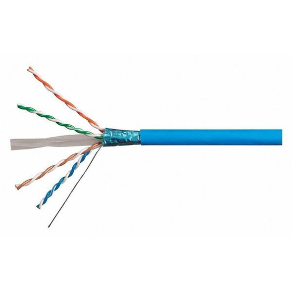 Manufacturer Varies Data Cable,Cat 5e,24 AWG,1000ft,Blue 18617 Manufacturer Varies Data Cable,Cat 5e,24 AWG,1000ft,Blue 18617
