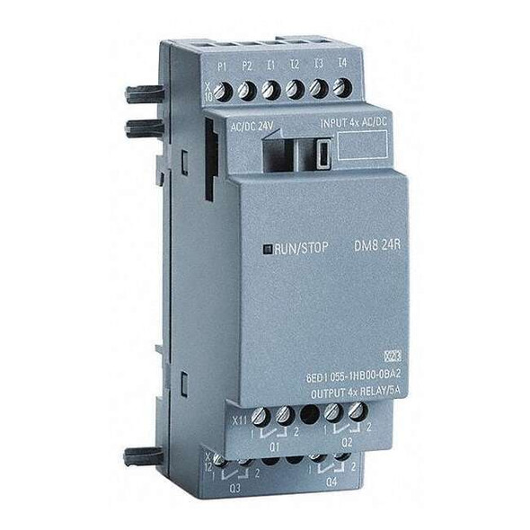 Siemens I/OModule, 24VAC/DC, 4 Inputs, 4 Outputs 6ED10551HB000BA2