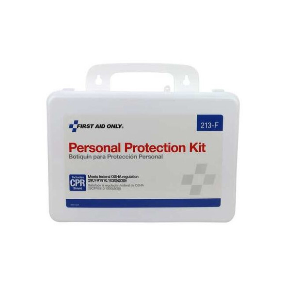 Personal Protection Kit, Plastic 14 Components, 1 People Served