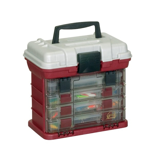 Plano Adjustable Compartment Box with 5 to 36 compartments, Plastic, 10 in H x 7 in W 135402