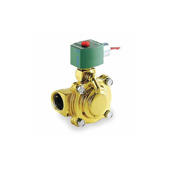 Redhat Solenoid Valve,Brass,NC,Air, Inert Gas 8210G008 Redhat Solenoid Valve,Brass,NC,Air, Inert Gas 8210G008