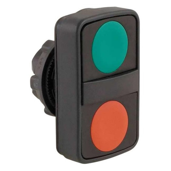 Non-Illuminated Multihead Operator, 22 mm, Rectangular