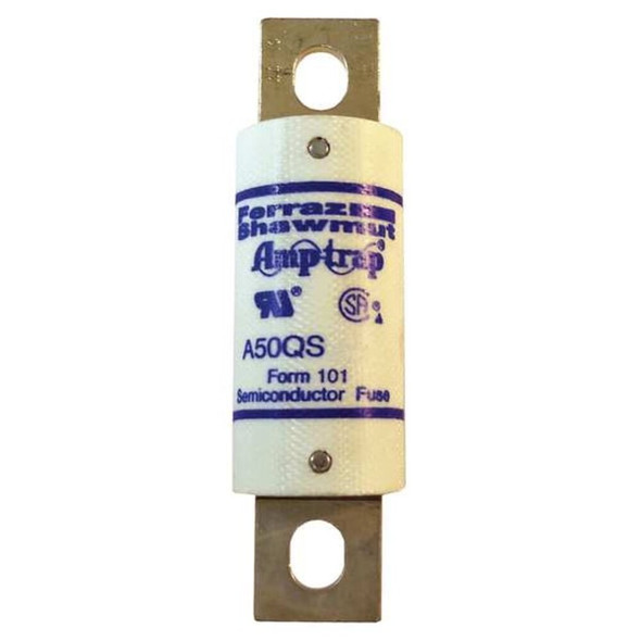 Mersen Semiconductor Fuse, 40A, Fast-Acting, 500V AC, Bolt-On A50QS40-4