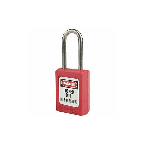 Master Lock Lockout Padlock,KA,Red,1-13/16"H,PK12 S31KAS12RED