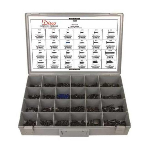 Manufacturer Varies Universal Shield Retainer Asst,336 Pc 8601