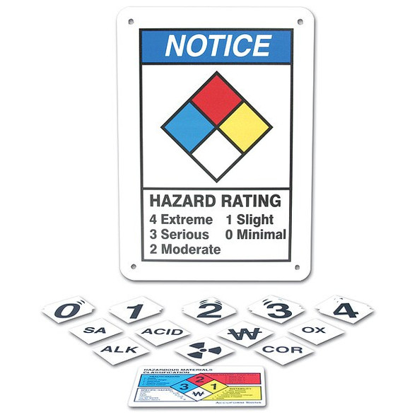Accuform NFPA Sign,10 In. H,7 In. W,Aluminum ZFD812VA Accuform NFPA Sign,10 In. H,7 In. W,Aluminum ZFD812VA