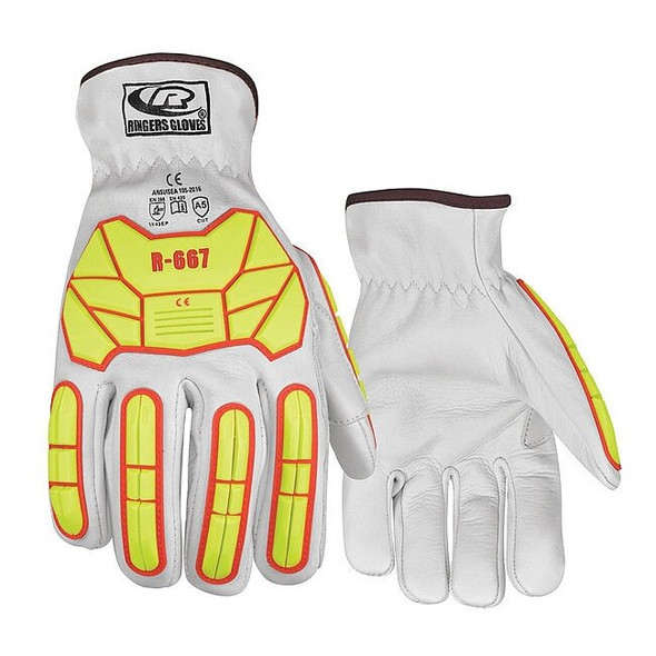 Ringers Gloves Leather Gloves,10,Goatskin,PR 667