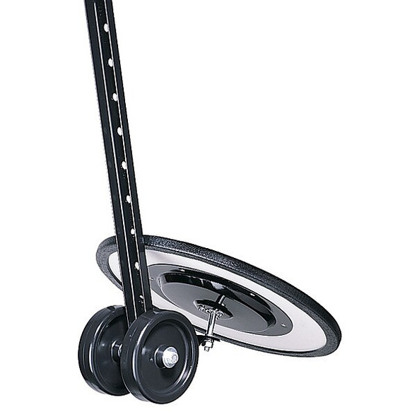 See All Industries Inspection Mirror,Wheeled,18in dia,Round SUC-18C