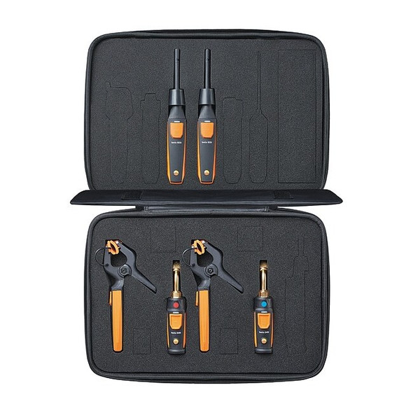 Refrigeration Test and Load Kit, Wireless, Power Supply: (9) AAA Batteries