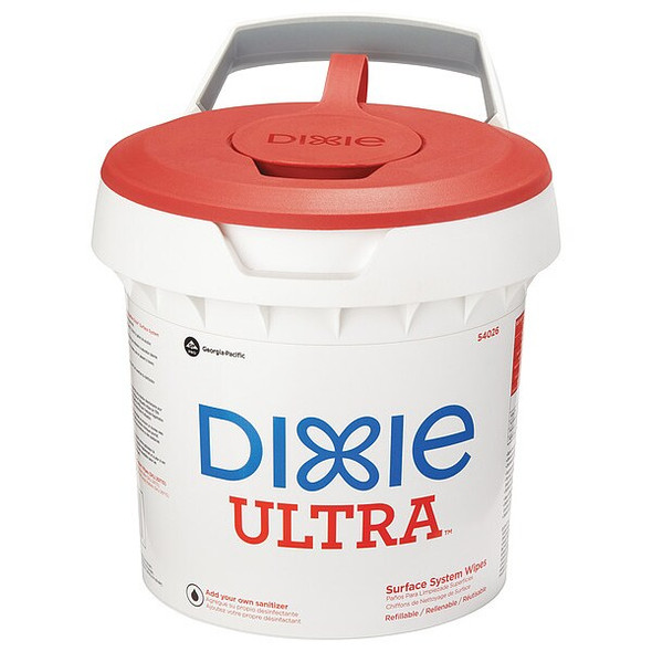 Georgia-Pacific Bucket Dispenser,Man,135 Wipes,54026,PK2 54026