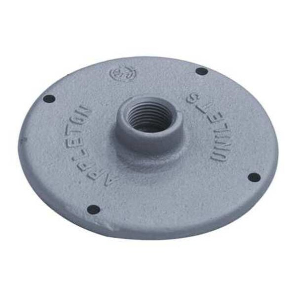 Appleton Electric Conduit Body Cover,1/2 in. Hub,JB Series JBK-50