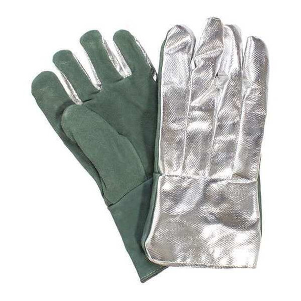 National Safety Apparel Aluminized Gloves,395F,14",PR G51MLLW00214-NR National Safety Apparel Aluminized Gloves,395F,14",PR G51MLLW00214-NR