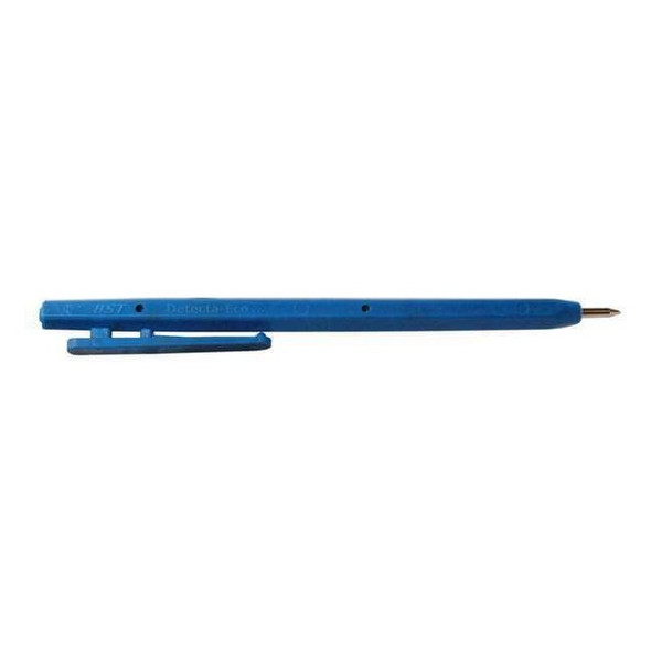 Detectapro Pen,Blue,Non-Erasable,Ballpoint,PK50 CPENBL