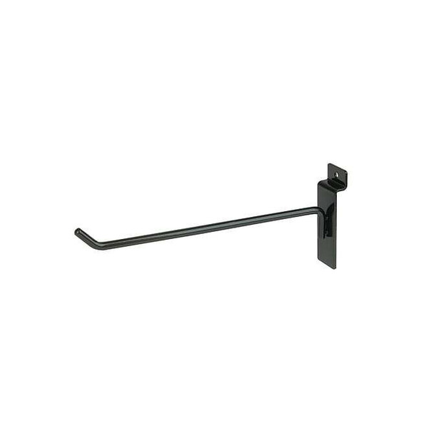 Econoco Semi-Gloss Hook 8", Black, 96PK EBL/H8