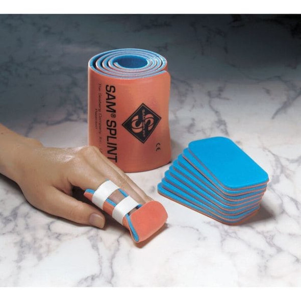 First Aid Only Padded Flexible Splint,Blue,36" L 90921