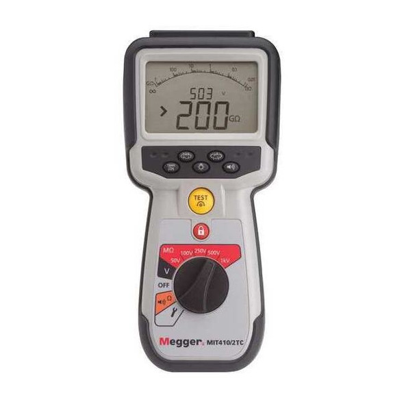 Megger Battery Operated Megohmmeter,1000VDC MIT410/2