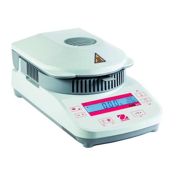 Ohaus Moisture Analyzer 110g Capacity, 0.01g/0.1 Readability MB23