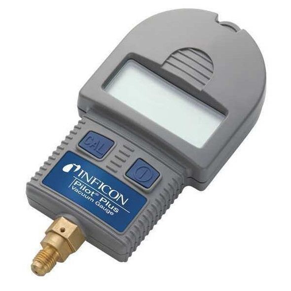 Inficon Vacuum Gauge, LCD, Brass, Visual 710-202-G1 Inficon Vacuum Gauge, LCD, Brass, Visual 710-202-G1