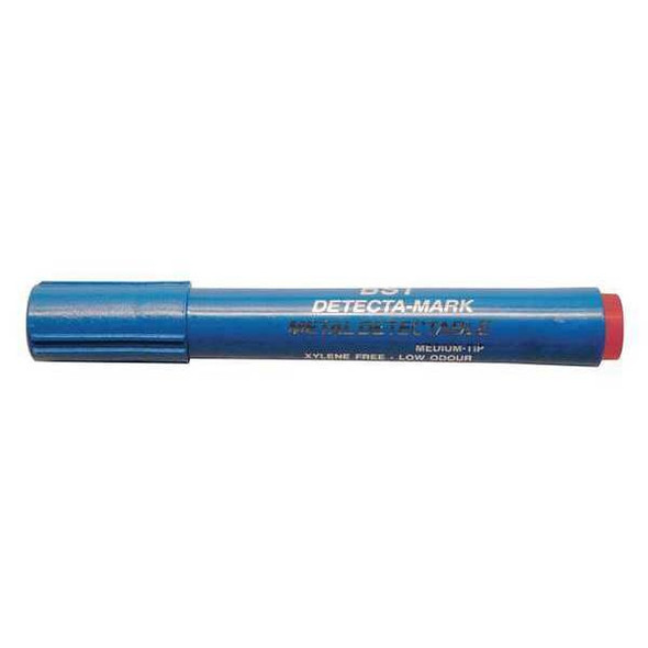 Detectapro Dry Erase Marker,Red,Capped,PK10 DEPENRD