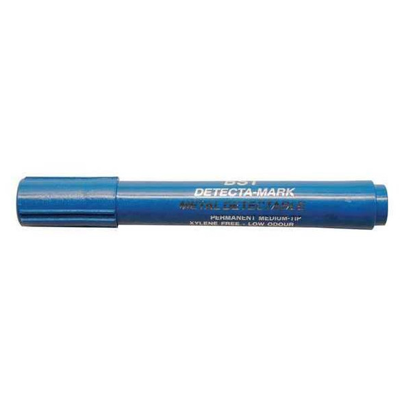 Detectapro Permanent Marker,Blue,Capped,PK10 MPENBL Detectapro Permanent Marker,Blue,Capped,PK10 MPENBL