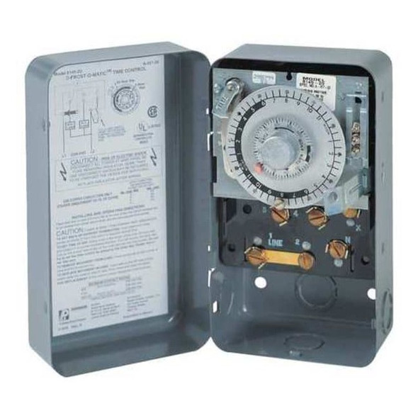 Paragon DefrostControlTimer,2NO/1NC,120-240VAC 8143-20
