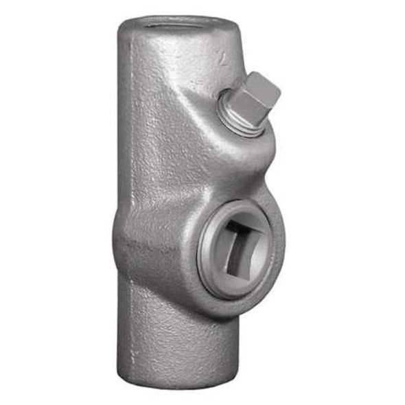 IMC Sealing, 3/4 in, Threaded, Iron, Electro Zinc Plated, Silver