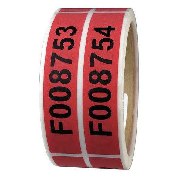 Novavision Tamper-Evident Tape,3/4Inx3-7/8In,PK250 XSG21-37RESN-250