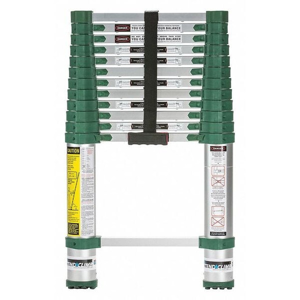 Xtend + Climb Aluminum Telescoping Extension Ladder, 300 lb Load Capacity 780P+