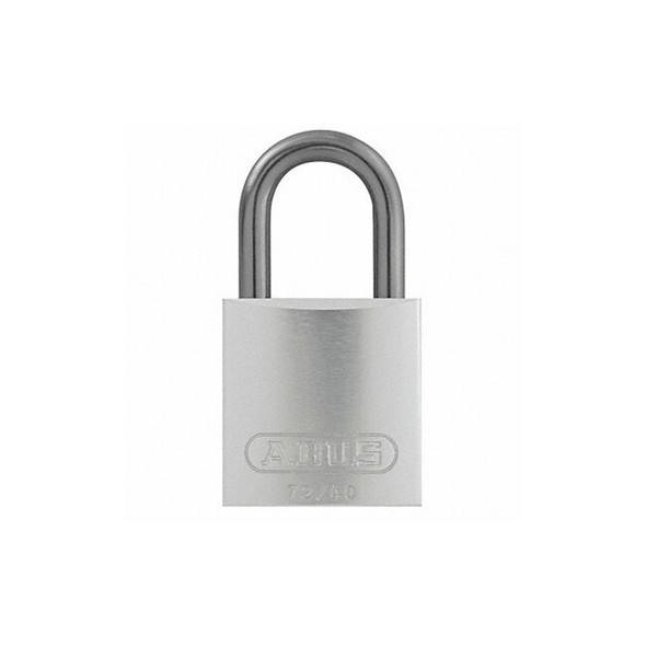 Abus Lockout Padlock,KA,Silver,1-1/2"H,PK12 72/40 KAx12 Silver