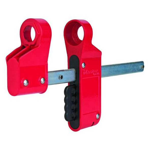 Master Lock Blind Flange Lockout,1/2 to 3 in Pipe Sz S3922