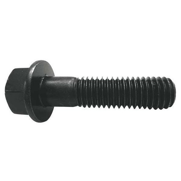 Grade 8, 1/2"-20 Flange Bolt, Plain Steel, 3 in L, 25 PK
