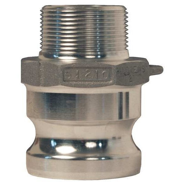 Dixon Cam and Groove Adapter,1-1/2", 2",Alum 2015-F-AL