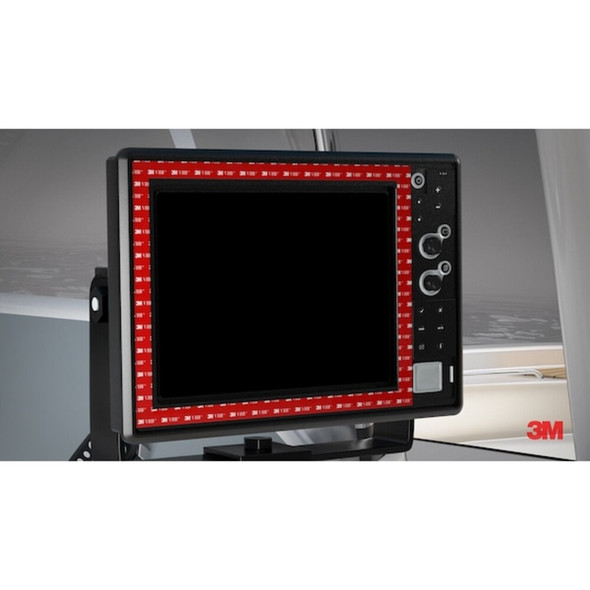 Double-Sided Foam Tape, 1-2 in W, 36 yd L, 1-32 in, Acrylic Foam, Double-Sided  4941