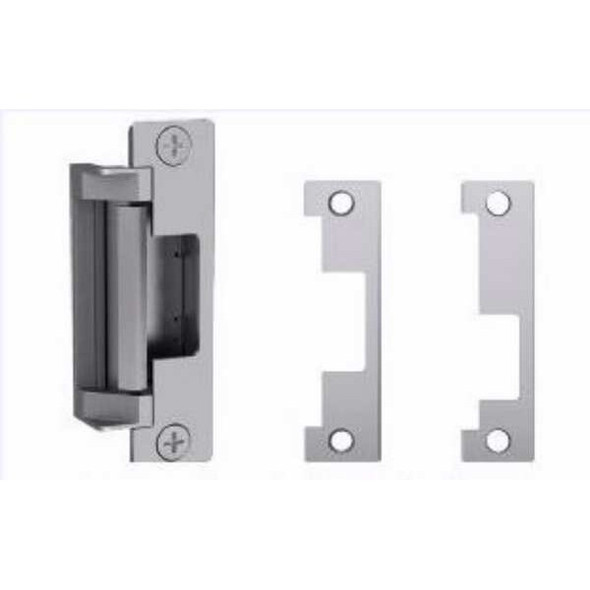 Hes Electric Door Strike, Stainless Steel, Satin Stainless Steel 4500C-12/24-630