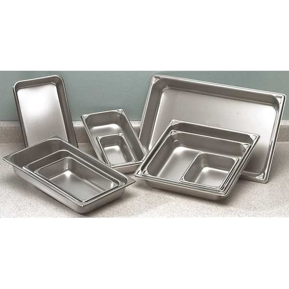 Manufacturer Varies Dimpled Pan 4 1/8 Qt 2.5X10 3/8X12.75,SS 30222